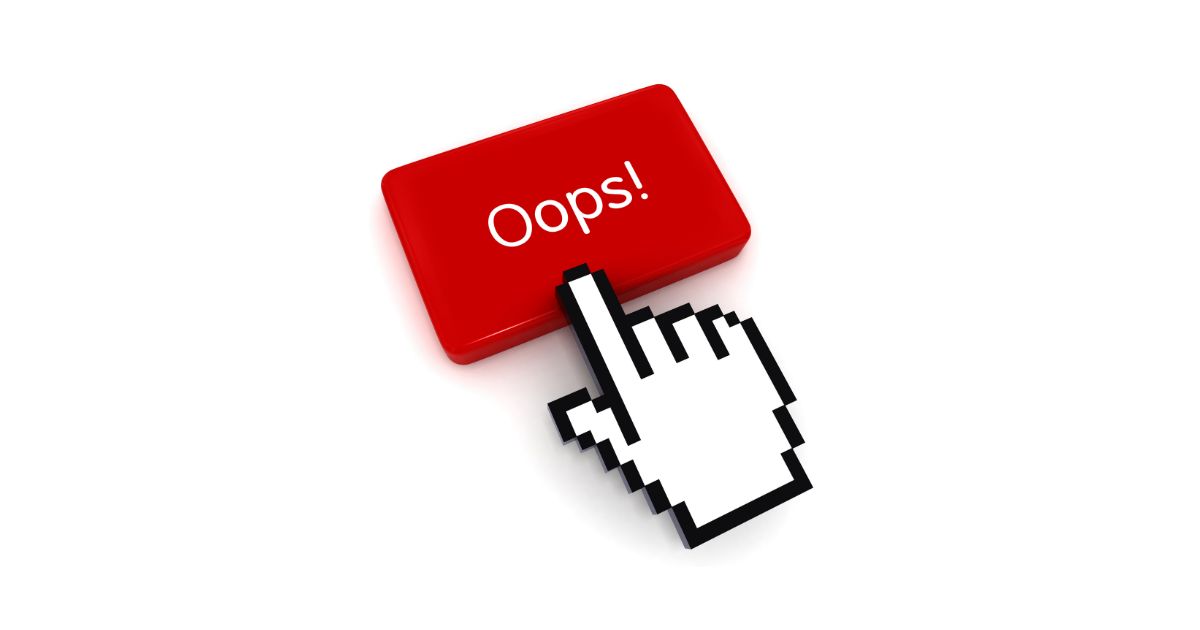 Business owner frustrated at laptop — common website mistakes
