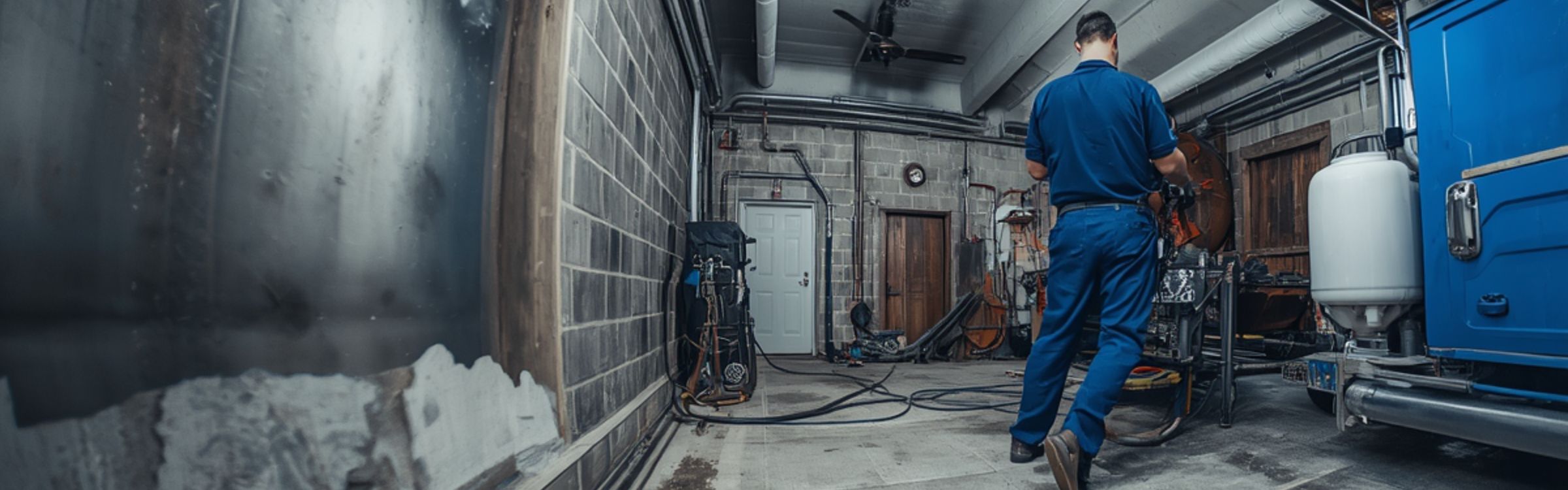 Ridgeline Plumbing team at work